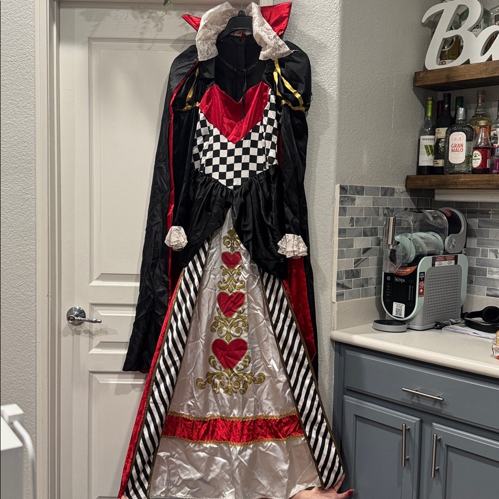 Queen of Hearts Costume Dress